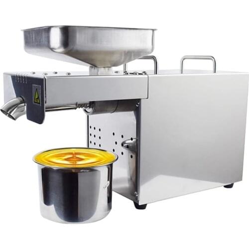 Stainless Steel Mini Oil Extraction Machine Soybean Groundnut Oil Press Machine Price from Manufacture