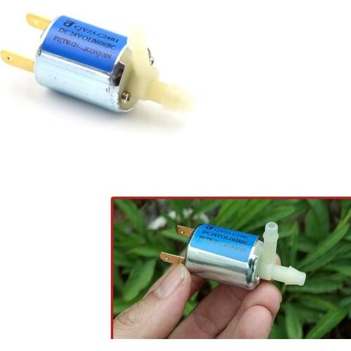 High Quality 24V DC Small Plastic Solenoid Valve For Gas Water Air Normally Closed