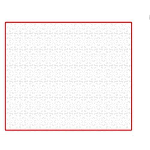 Pure white hell The wooden puzzle 1000 pieces ersion jigsaw puzzle white card adult childrens educational toys