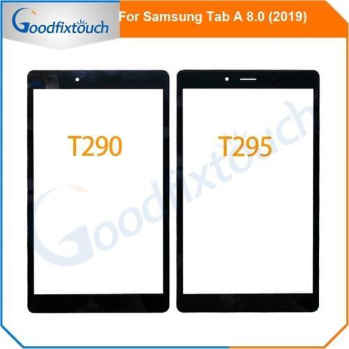 8" For Samsung Galaxy Tab A 8.0 (2019) T290 T295 SM-T290 SM-T295 Touch Screen Glass Lens Panel Sensor Touchpad Front Glass Panel