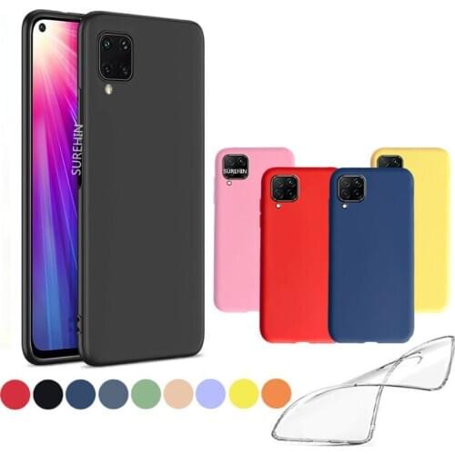 Silicone Cover For Samsung Galaxy A12 5G Case Transparent Black Red Yellow Clear Protect Soft Case For Samsung Galaxy A12 Cover