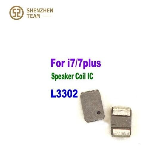 SZteam 5-20pcs/lot L3302 1.2UH-20%-3.0A-0.080OHM SPEAKER AMPLIFIER Coil IC Chip for iphone 7 7plus on motherboard