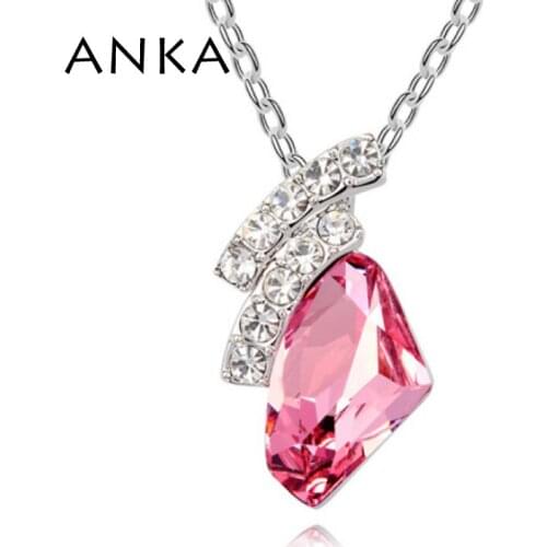 2020 New Sexy Women Accessories Water Drop Necklace Main Stone Crystals from Austria Pendant #94488