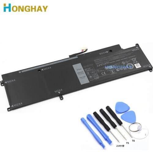 HONGHAY XCNR3 Laptop Battery for Dell Latitude 13 7370 E7370 Ultrabook P63N WV7CG 0WV7CG 7.6V 34WH Free 2 Years Warranty