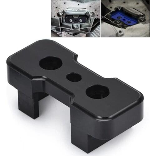 Car Billet Aluminum Transmission Mount Insert Rotating Transmission Insert Block For B8 Chassis - A4 S4 RS4 A5 S5 Q5