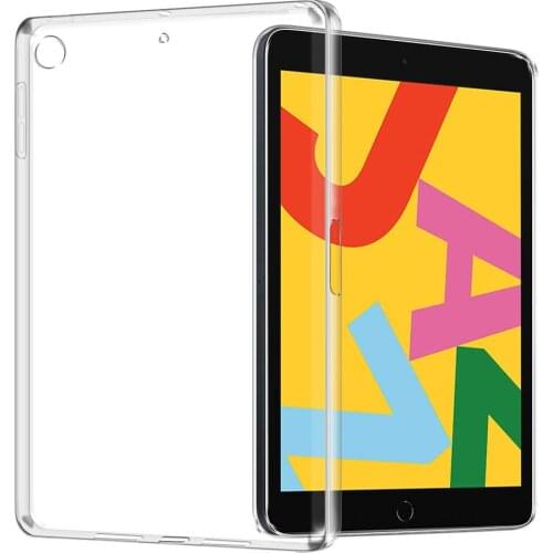Case for iPad 7 2019 10.2 Shockproof Silicon TPU Gel Transparent Case for New Apple iPad 10.2 2019 Tablet Funda Capa Case Cover