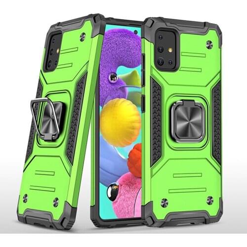 2021 Cover Case for Samsung Galaxy A51 Armor Drop Shockproof Car Holder Magnetic Ring Case Samsung A51 Phone Case Samsung A 51