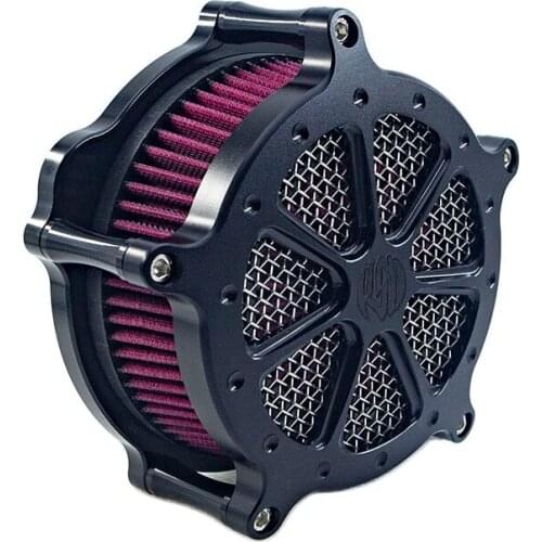 RSD Filter Motorcycle Turbine Air Cleaner Clarity Kit for Harley Touring Road King (2017 - up) Softail (2018 - up) Milwaukee 8