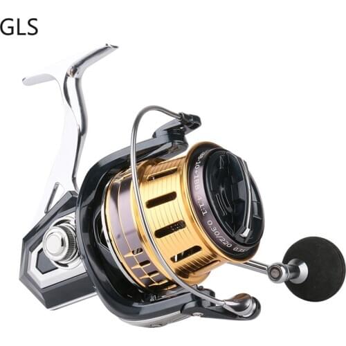 8000-12000 Series Strong Drag Spinning Reel 4.1:1 Gear Ratio High Speed Carp Fishing Reel for Bass Tools Molinete