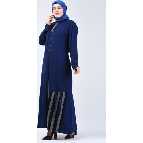 Minahill Light Navy Blue Topcoat 2003G-07