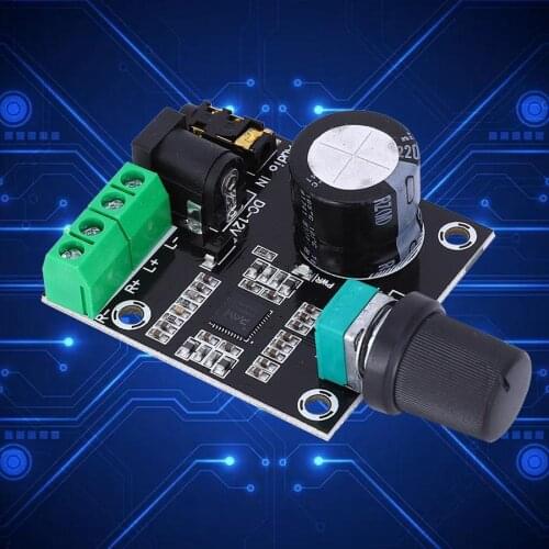 DC 12V PAM8610 Amplifier Module 2 Channel Digital Board High Power Potentiometer Module