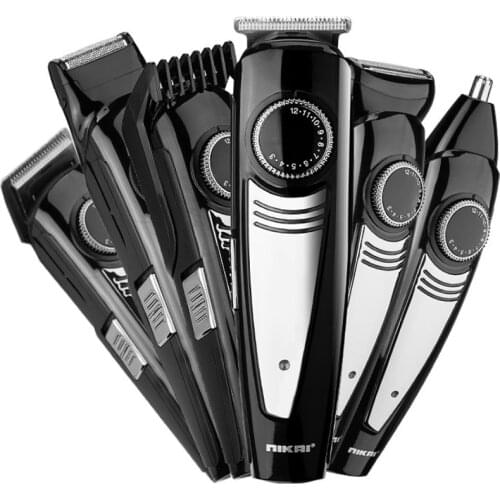 Facial grooming set hair trimmer body groomer electric shaver hair clipper for men eyebrow nose ear trimer beard stubble trimmer