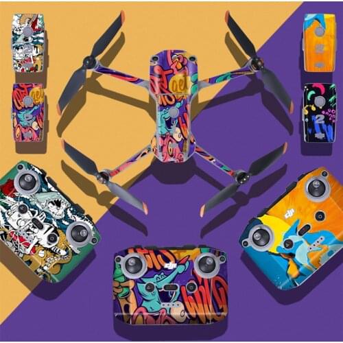 DJI Air 2S Sticker Skin Accessories Protective Adhesive PVC Wrap Decal Drone Waterproof Protector Sunnylife Spare Parts