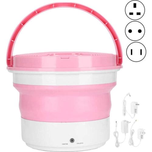 7L Portable Washing Machine Mini Foldable Washing Machine Folding Laundry Washer Pink/Blue/Green