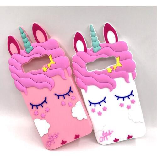 Silicon Case For Samsung Galaxy A5 2015 Phone Case Cute 3D Unicorn For Funda Samsung A5 2015 A500 A500H A500F Cartoon Back Cover