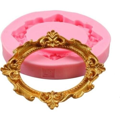 Sugarcraft Newest Frame Silicone Mold Fondant Lace Mold Cake Decorating Tools Chocolate Gumpaste Mold