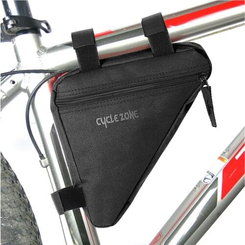 Bike Bicycle Cycling Bag Front Tube Frame Phone Waterproof Bicycle Bags Triangle Pouch Frame Holder Bicycle Accessories Dropship