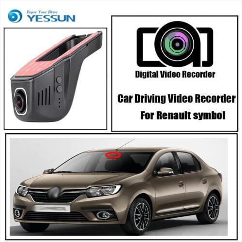 YESSUN for Renault symbol Car Driving Video Recorder Wifi DVR Mini Camera Novatek 96658 FHD 1080P Dash Cam Night Vision