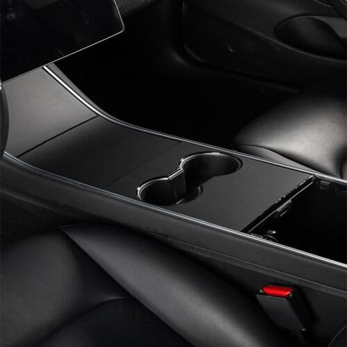 Car Central Control Panel Protective Patch For Tesla Model 3 Y 2017-2019 Central Control Three Patch Feels