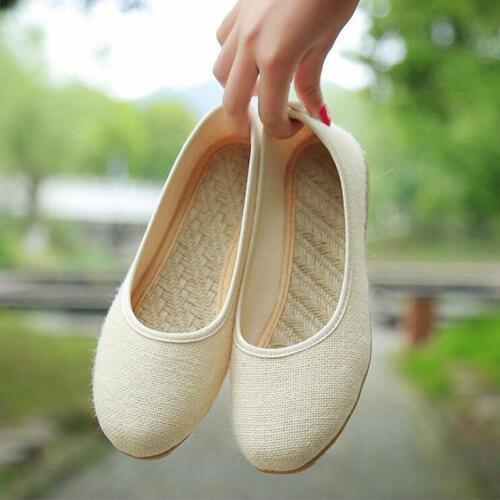 AARDIMI Classics Solid Women Flats Shoes Slip On Summer Autumn Casual Shoes Round Toe Ladies Loafers Canvas Shoes Woman