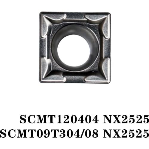 100% Original SCMT SCMT09T304 NX2525 SCMT09T308 SCMT120404 10pcs CNC lathe Insertion Machined Blade Carbide Insert Good Quality