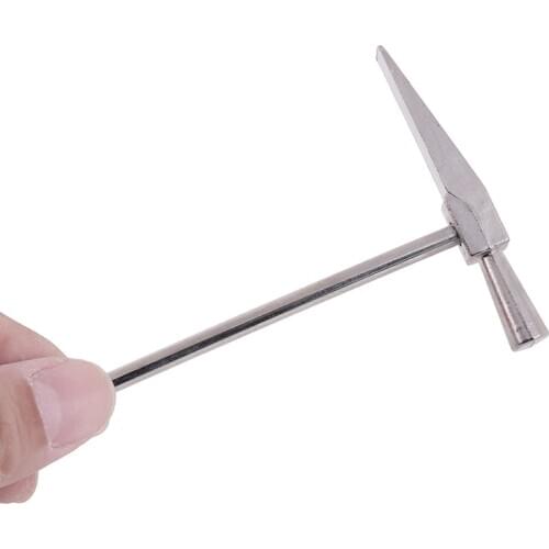 150mm x 63mm Mini Hammer Small Iron Hammer Jewelry Maintenance Tool Watch Repair Hand Tool