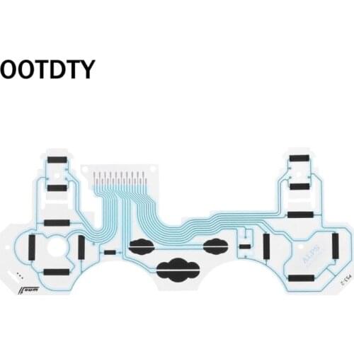 Circuit Film Button Ribbon Conductive Keyboard Flex PCB SA1Q194A Replacement for PS3 Vibration Handle Controller Accessories