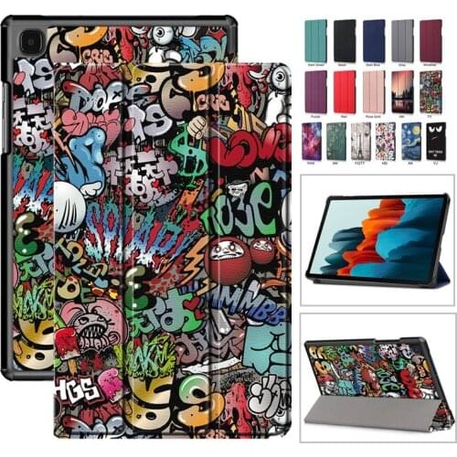 Case For Huawei Matepad 10.4 Honor Pad V6 PU Leather Tri-fold Protective Hard Cover for Funda Huawei Tablet 10.4 BAH3-W09 AL00