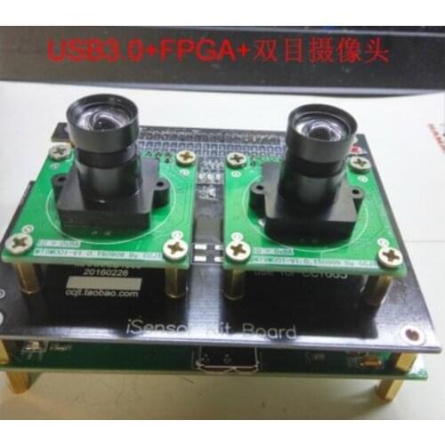 For CC1605 FPGA+ double FIFO+USB3.0 evaluation board binocular camera camera video capture