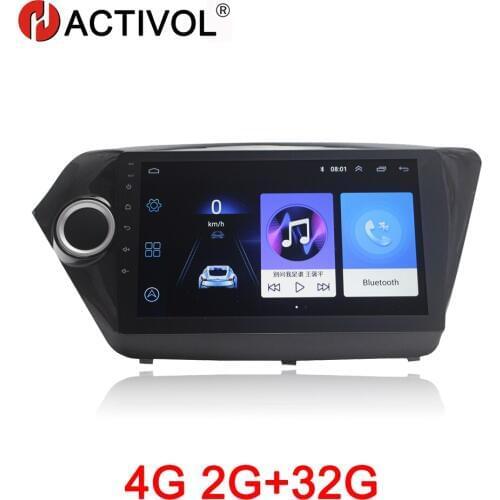 HACTIVOL 2G+32G Android 8.1 Car Radio for KIA K2 RIO 2 2011-2016 car dvd player gps navi car accessory 4G multimedia player