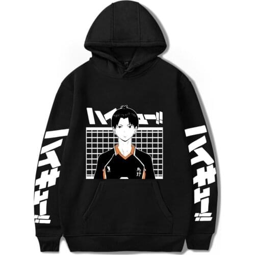 Haikyuu Hoodie anime hoody Pullover Haikyu Karasuno Fly High plus size Top Volleyball Club Cosplay Costume Streetwear Hoodies