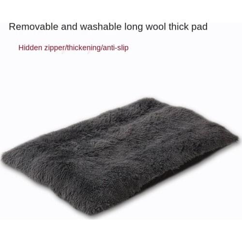 Fluffy Plush Pet Bed House Breathable Warm Cat Sofa Sleeping Cushion Dog Kennel Mats for Small Large Cats Dogs Pet Supplies