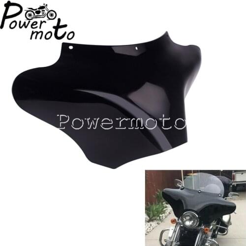 Motorcycle Front Outer Batwing Headlight Fairing Windscreen for Yamaha Honda VTX Harley Road King Classic Softail FLST FLHR FLHX