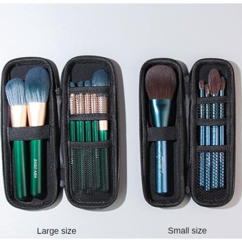 Portable Travel Makeup Brush Storage Bag Box Eye Shadow Brush Eyebrow Pencil Storage Bag Eye Makeup Portable Brush Bag