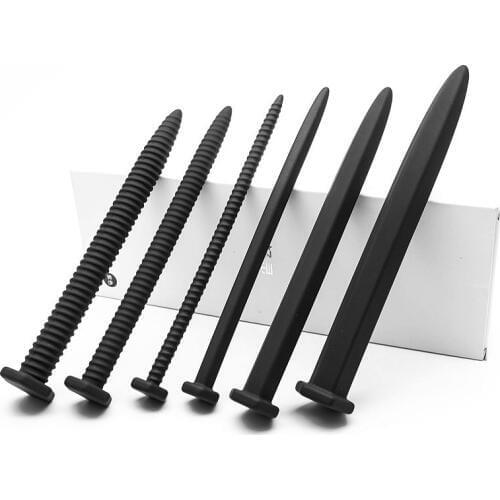 Silicone Urethral Male Masturbator Penis Plug Urethral Sound Catheter Dilators Screw Horse Eye Stick Adults Sex Toy for Men