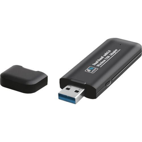 Hannord WiFi Adapter AC1200M Dual Band 5G/2.4GHz Wireless USB Adapter Network Card Wifi Receiver USB Ethernet LAN Adapter for PC