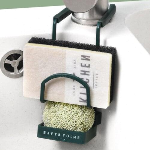 Wonderlife Sink Caddy Sink Sponge Holder Small Kitchen Bathroom Metal Organizer Liquid Drainer Faucet Rack Shower Faucet