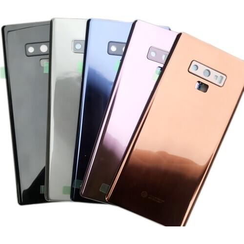 Battery Cover Back Glass Case Housing with Camera Cover Replacement for Samsung Galaxy Note 9 N9600 SM-N9600 N960F Accessories