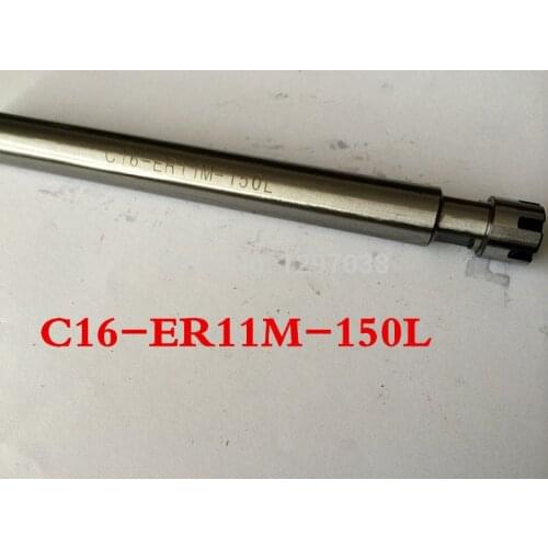 C16-ER11M-150L Collet Chuck Holder Extension Straight Shank 150mm for ER11 Collet with ER11 M Type Nut