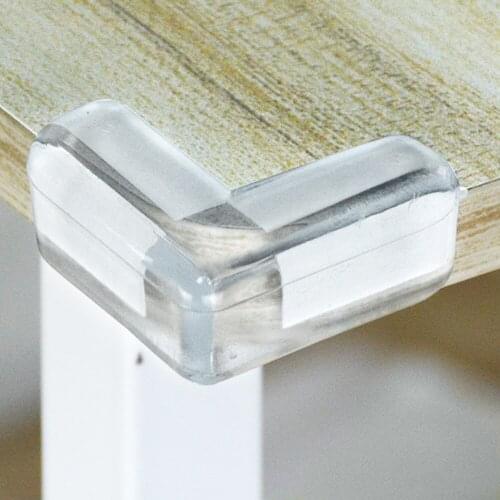4pcs Baby Silicone Safety Protector Table Corner Protection From Children Anticollision Edge Corners Guards Cover For Kid