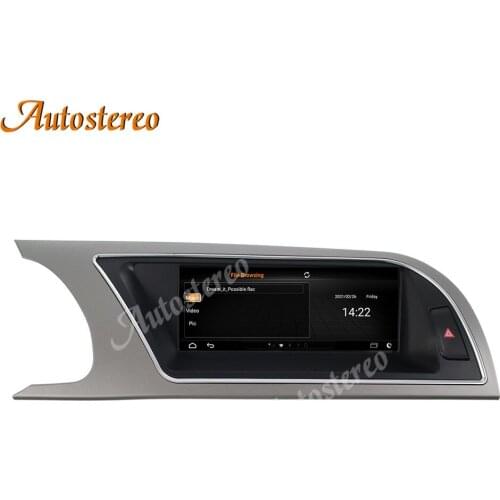 Android 10.0 8+128G For Audi A5 2009-2015 Car GPS Navigation Multimedia Player Auto Stereo Head Unit Radio Tape Recorder Carplay