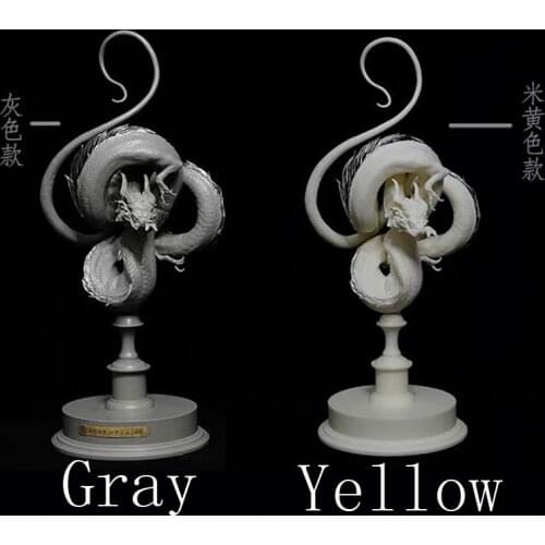 GK Handmade White Model Resin Look Like A Dragon Unpainted Kits Spot