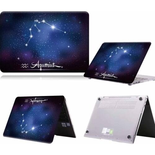 Aquarius Pattern Anti-slip Laptop Case For MateBook 13/13 AMD Ryzen/14/D14/D15/X 2020/X Pro/Pro 16.1/Honor MagicBook 14/15