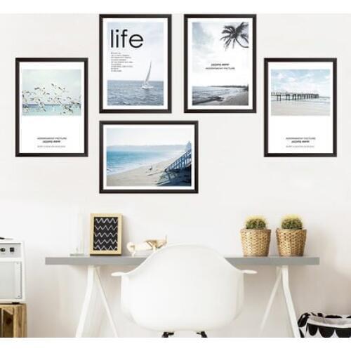 Creative Modern Home Decoration Wall Sticker Living Room Bedroom Wall Decals Removable Adhesive Poster Art