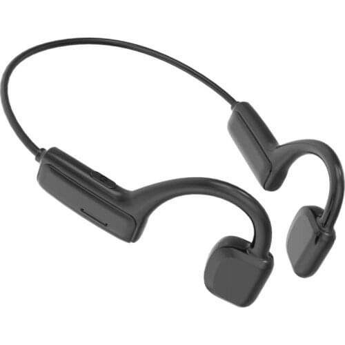 Bone Conduction Headphones Wireless Bluetooth-Compatible Headset Handsfree Music Headset With Mic Waterproof Earbuds Bloutooth