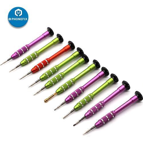 Precision Screwdriver hand tool phone repair tool 1.2/1.5/2.0/2.5mm Cross for iphone Huawei Samsung Xiaomi Opening Repair Tools