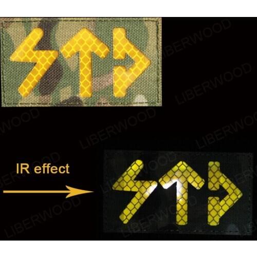 Russia Patches FSB Alfa Team Vikings Runs STD Infrared Reflective Nylon Glow in the Dark Badges Tactical Stickers for Clothing