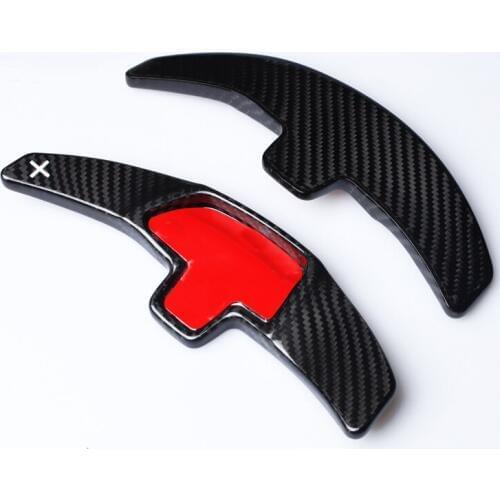 T-Carbon Steering Wheel Shift Paddle Extension Shifters Replacement For Mercedes Benz C Class C180 C200 C300 W205 W213