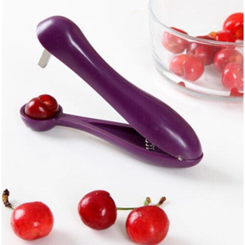 Cherry Pitters Plastic Fruits Tools Fast Remove Cherry Core Seed Remover Enucleate Keep Complete Kitchen Gadgets Accessories