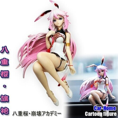 Car Interior Decoration Personality realistic characters cartoon Yae Sakura Japanese Girl Home & Auto Accessories model BCY-1